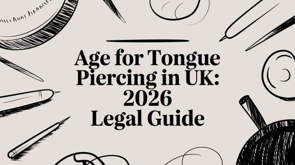 Age For Tongue Piercing In UK: 2026 Legal Guide
