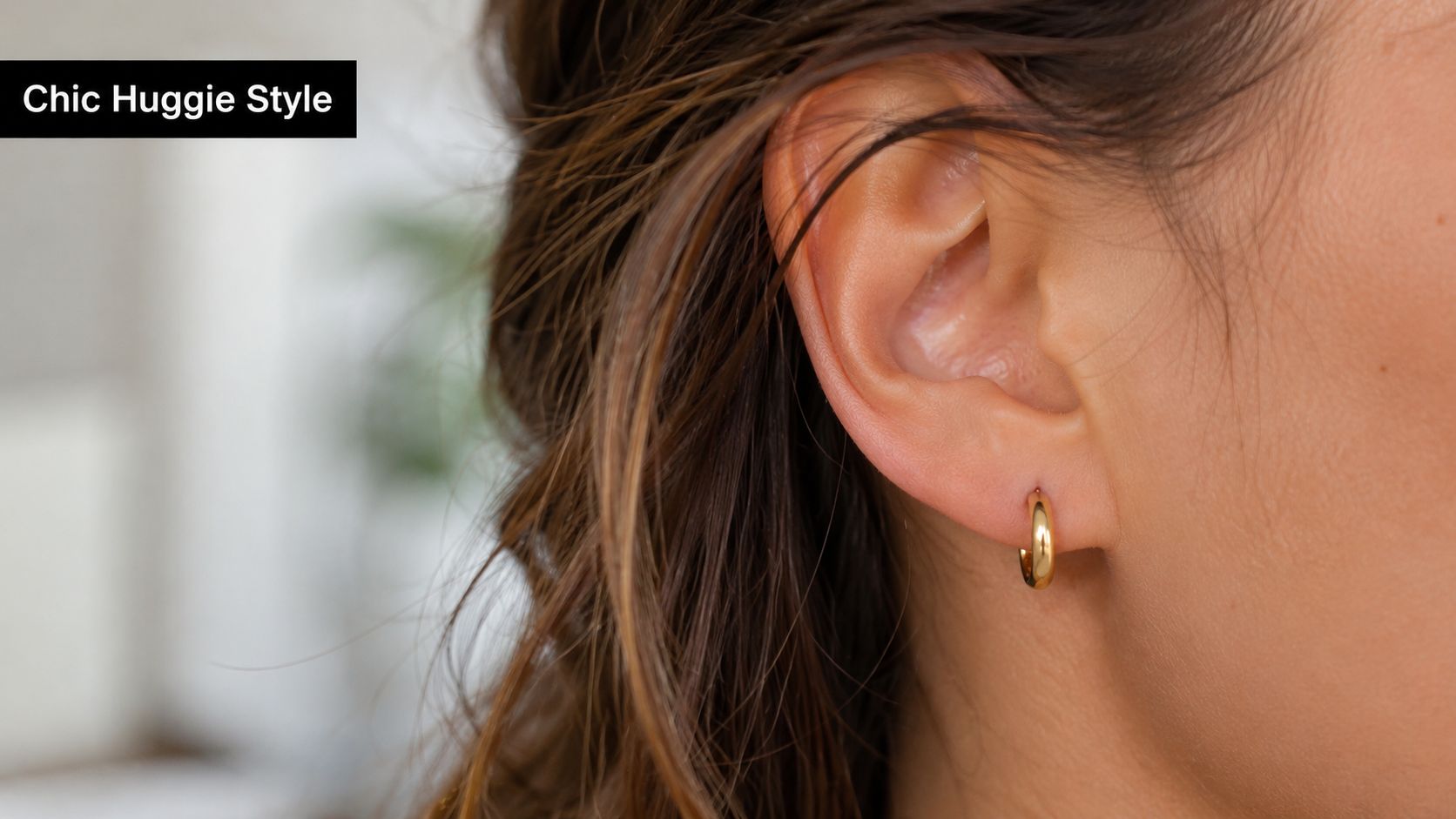 What Exactly Are Gold Huggie Earrings