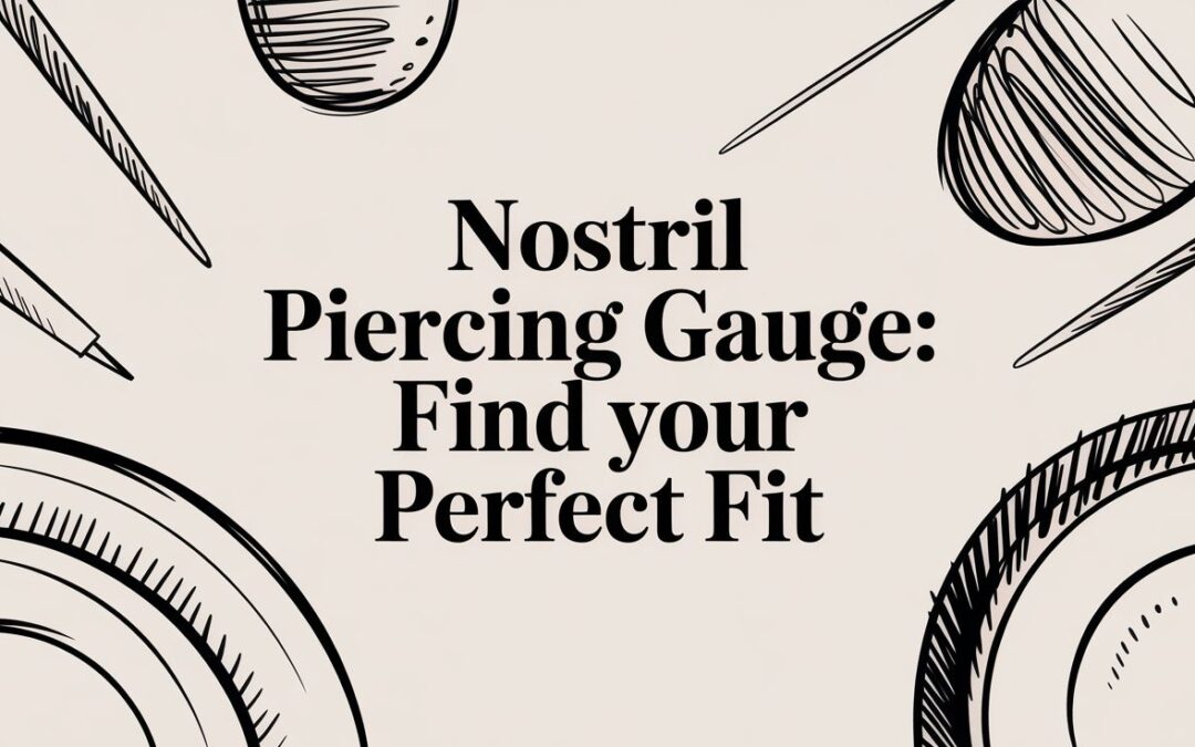 Nostril Piercing Gauge: Find Your Perfect Fit