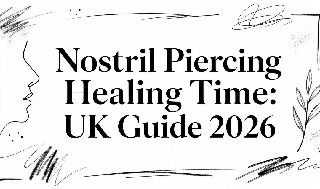 Nostril Piercing Healing Time: UK Guide 2026
