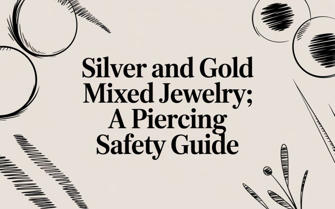Silver and Gold Mixed Jewelry: A Piercing Safety Guide