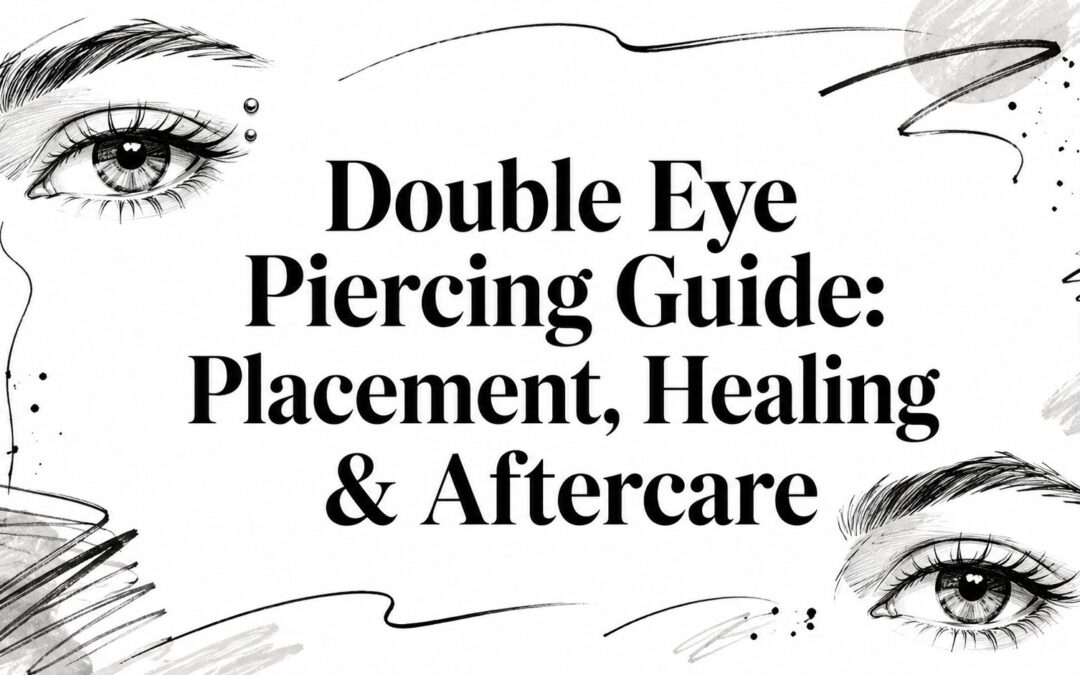 Double Eye Piercing Guide: Placement, Healing & Aftercare