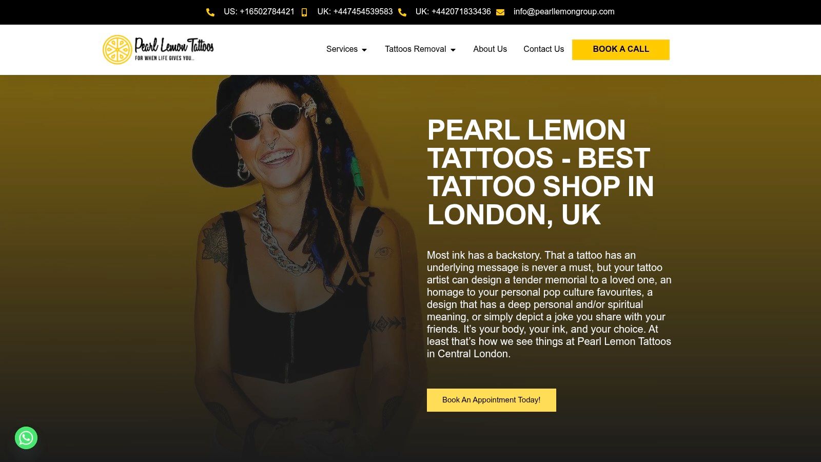 Pearl Lemon Tattoos (Croydon)