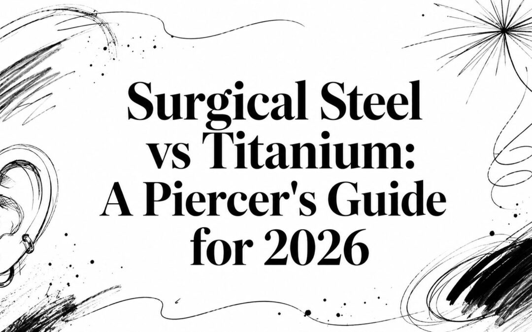 Surgical Steel vs Titanium: A Piercer’s Guide for 2026