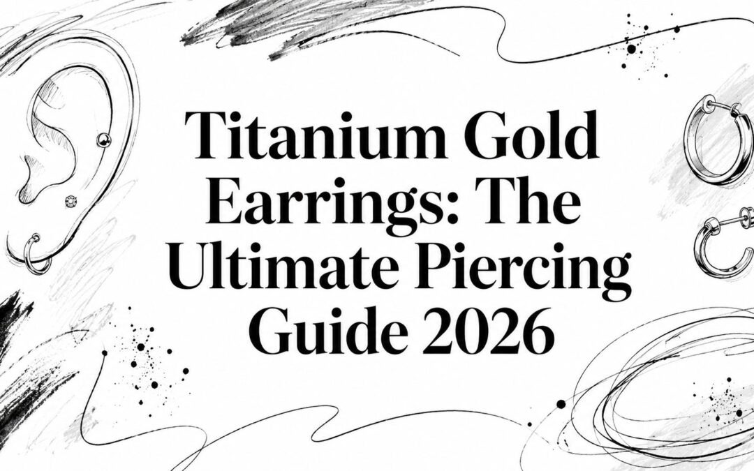 Titanium Gold Earrings: The Ultimate Piercing Guide 2026