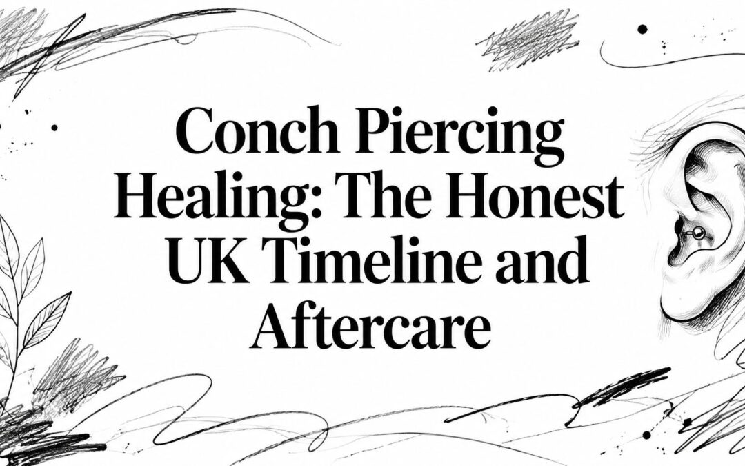 Conch Piercing Healing: The Honest UK Timeline and Aftercare