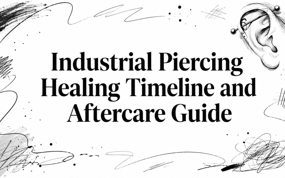 Industrial Piercing Healing Timeline and Aftercare Guide