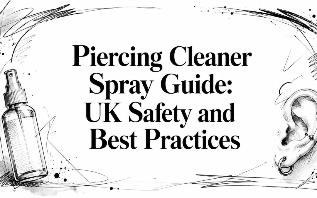 Piercing Cleaner Spray Guide: UK Safety and Best Practices