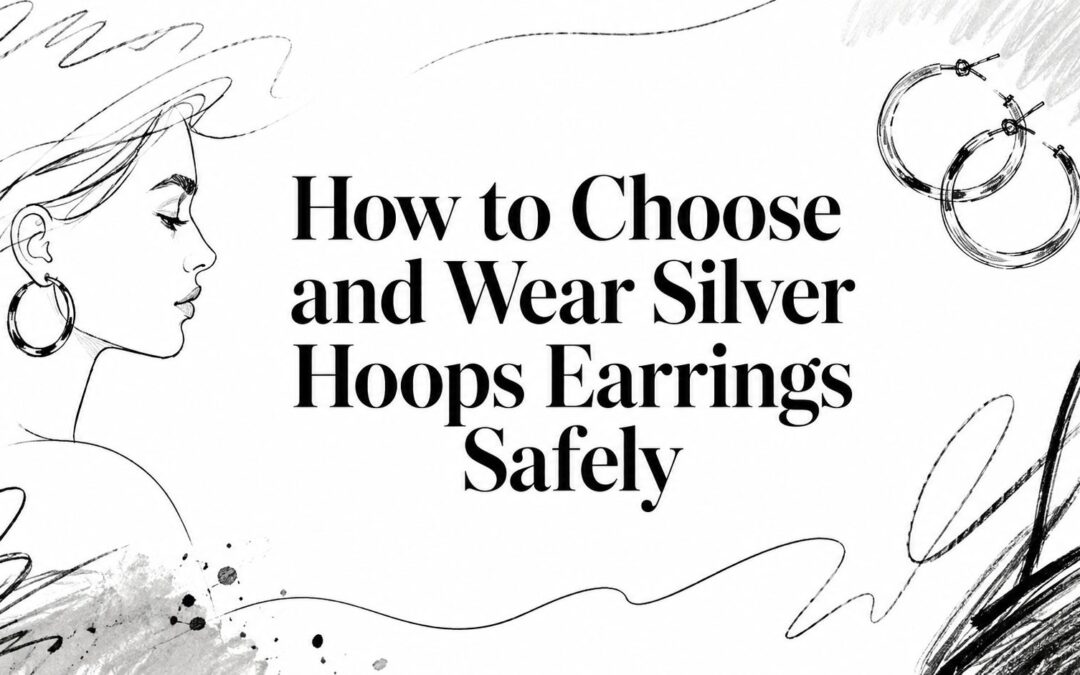 How to Choose and Wear Silver Hoops Earrings Safely