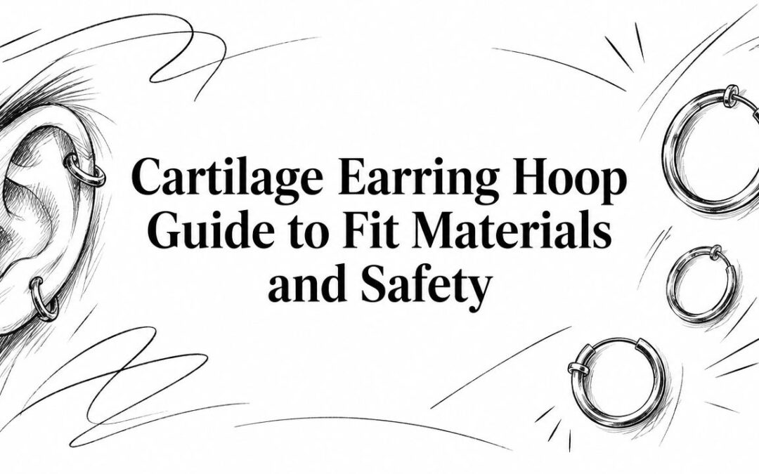 Cartilage Earring Hoop Guide to Fit Materials and Safety