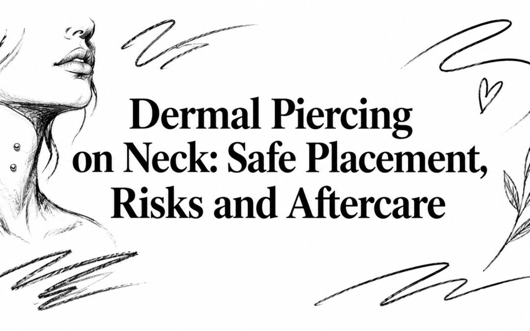 Dermal Piercing on Neck: Safe Placement, Risks and Aftercare