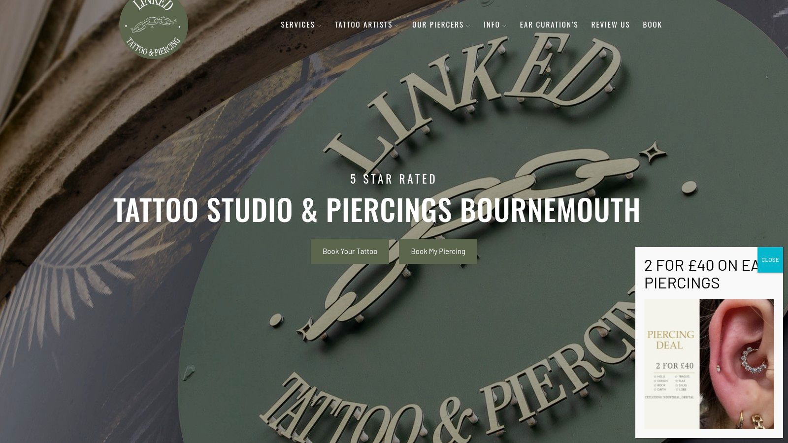 Linked Bournemouth – Tattoo & Piercing